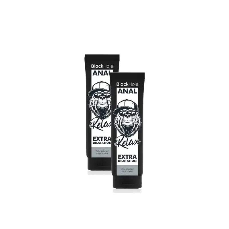 Gel relaxant anal Black Hole 250 ml, lot de 2