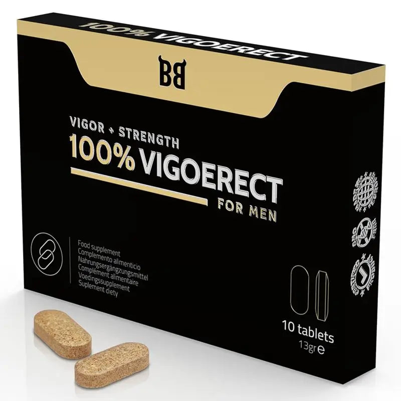 Blackbull By Spartan 100% Vigoerect Male Enhancement 10 Capsules