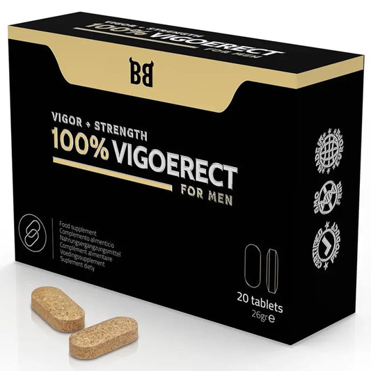 Blackbull By Spartan 100% Vigoerect Male Enhancement 20 Capsules