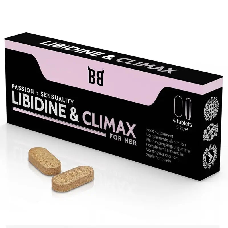 Blackbull By Spartan Libidine & Climax Libido Booster For Women 4 Capsules