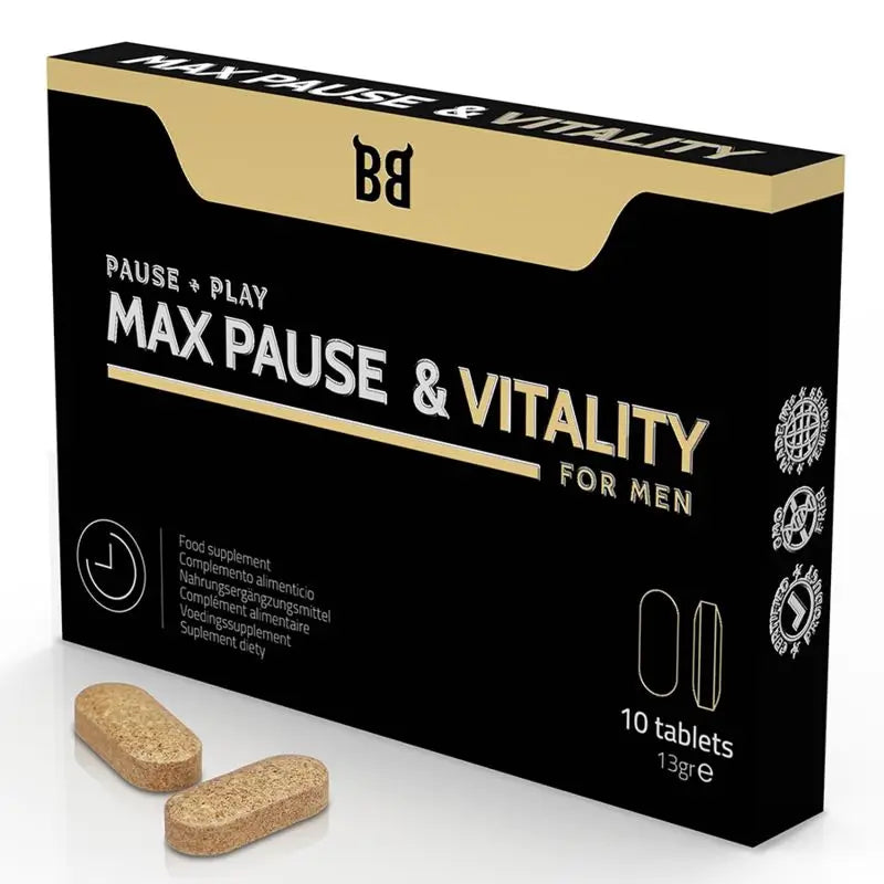 Blackbull By Spartan Max Pause & Vitality Retardant For Men 10 Capsules