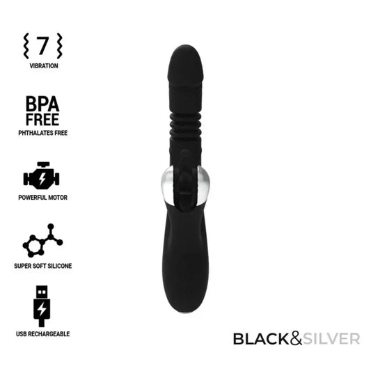 Black&Silver Bunny Reed Up & Down Vibe