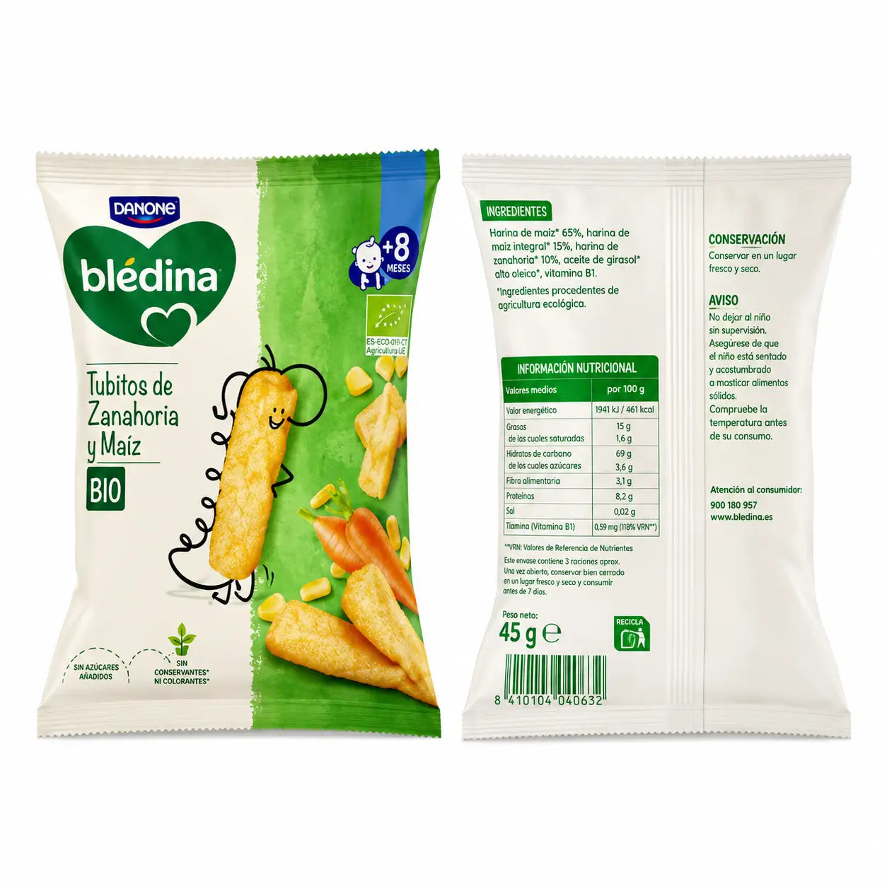 Bledina Bio Mini Crackers 30G
