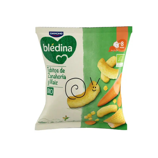 Bledina Bio Snack Maïs & Carotte. 20G grammes