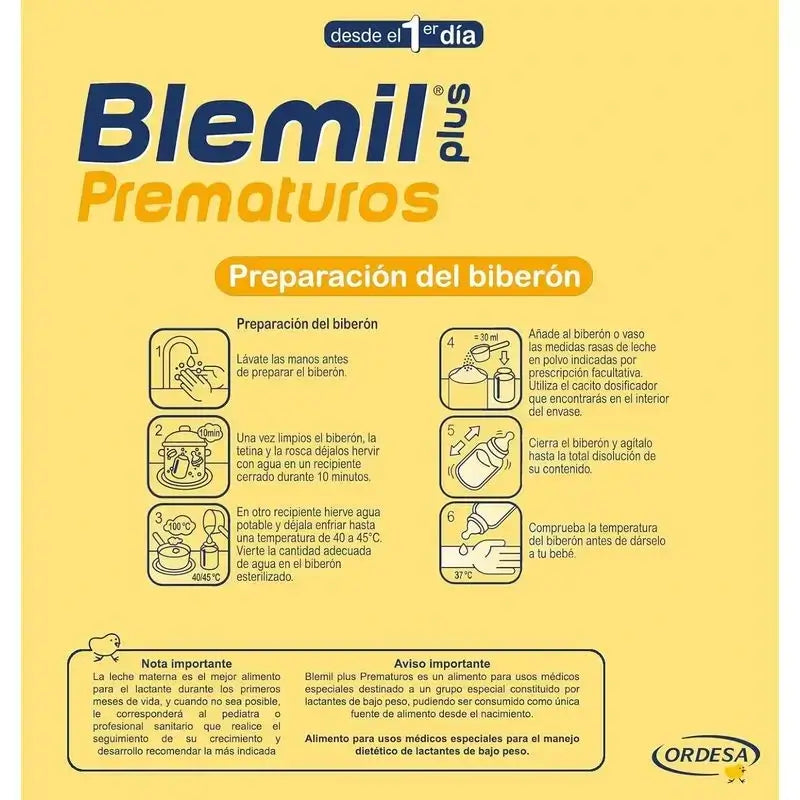 Blemil Plus Nourrissons prématurés, paquet de 2 x 400g
