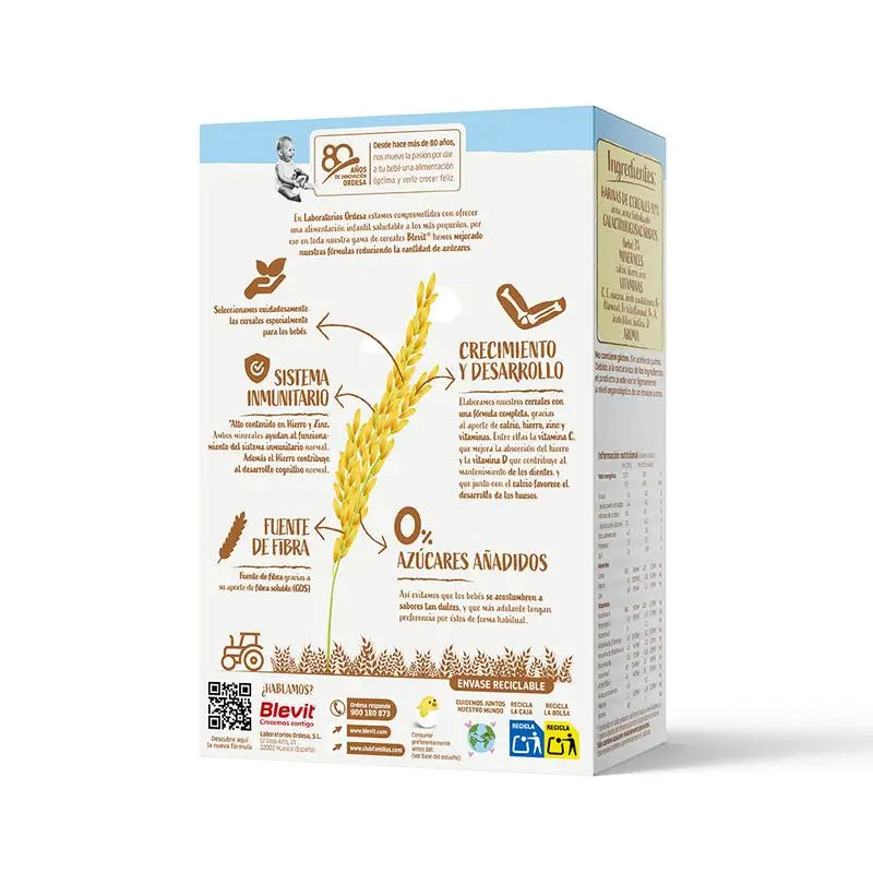 Blevit Baby Food Crème de riz, 225 grs.