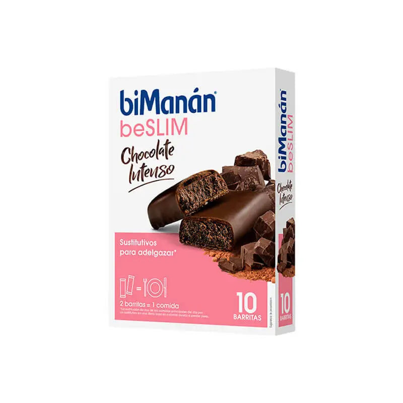 biManán Beslim Intense Chocolate Bars 10 units Substitutes