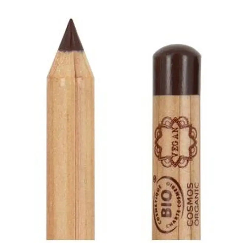 Boho Green Make Up Brown Eye Pencil. Bio Vegan