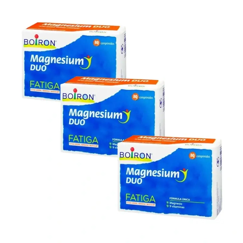 BOIRON Magnesium Duo Pack 3 x 80 Tablets