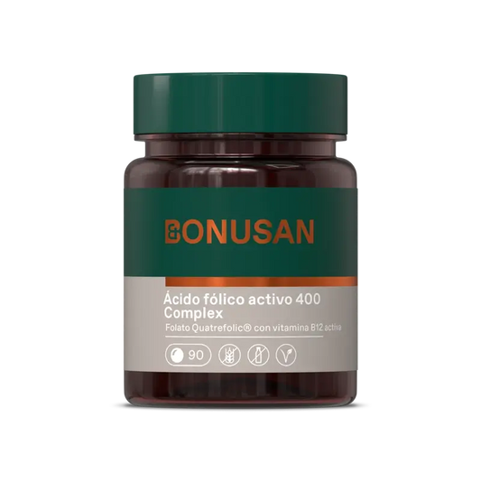 Bonusan Folic Acid Active 400 Complex , 90 tablets