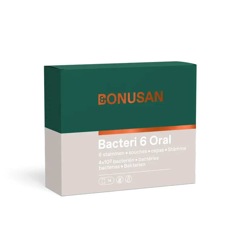 Bonusan Bacteri 6 Oral, enveloppes 2X14