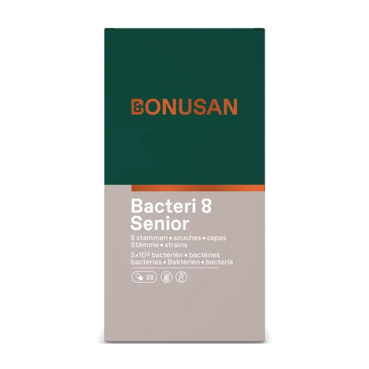 Bonusan Bacteri 8 Senior , 28 capsules