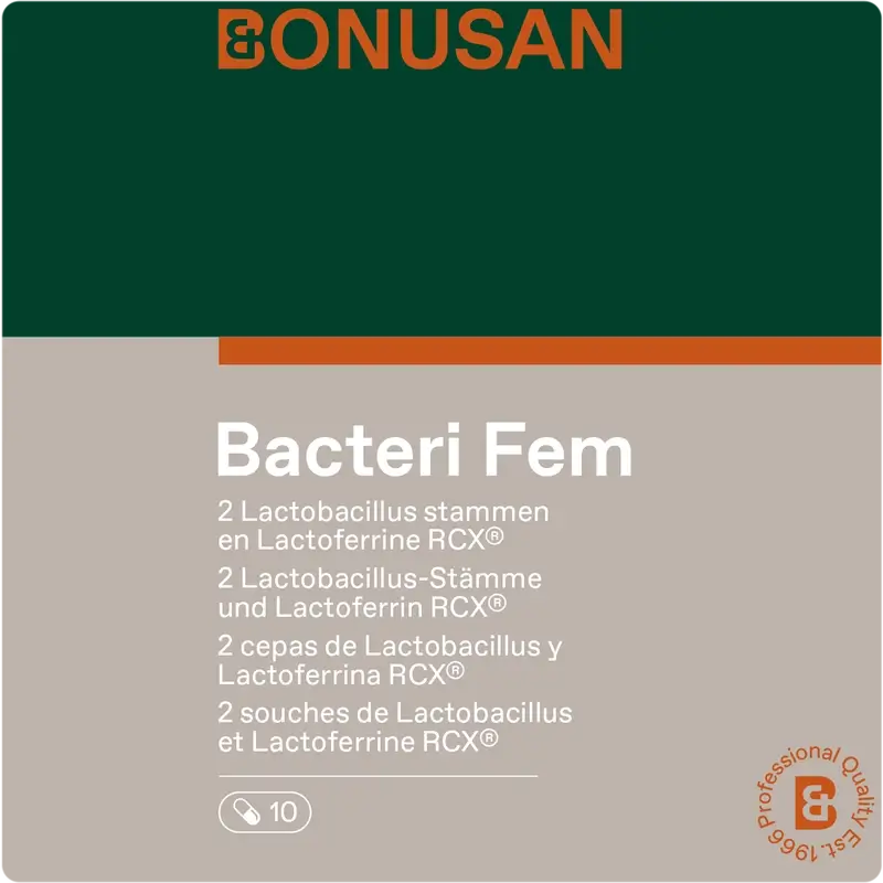 Bonusan Bacteri Fem, 10 gélules