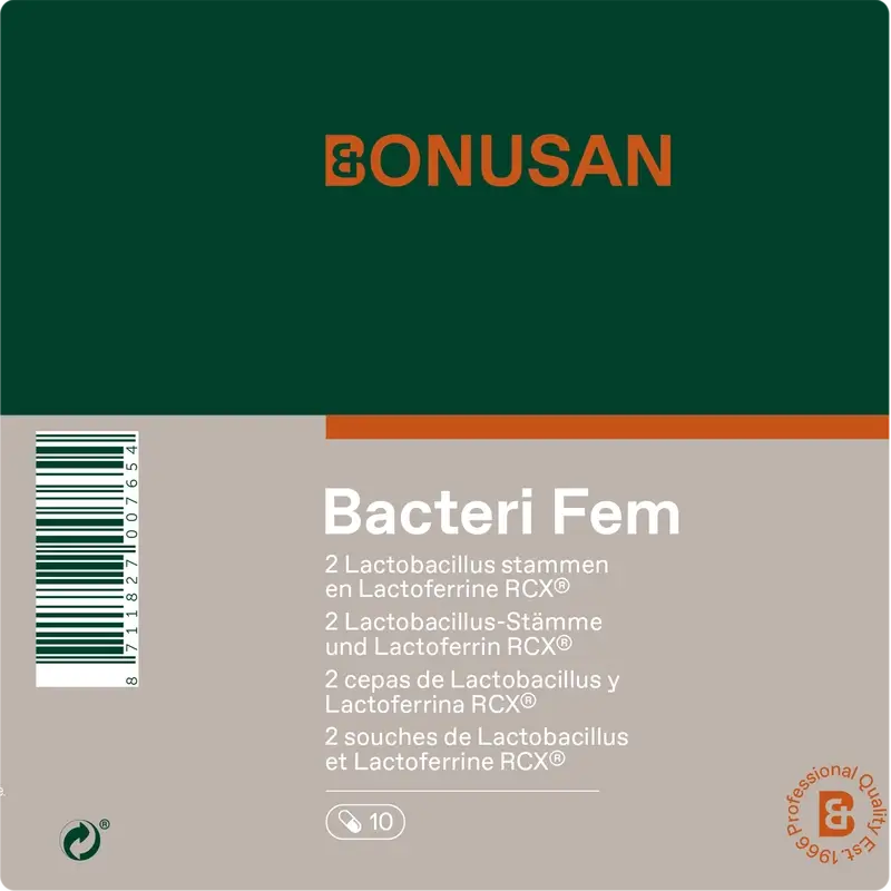 Bonusan Bacteri Fem, 10 gélules