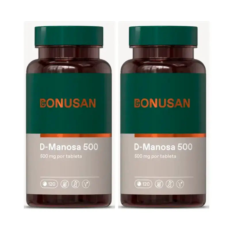Bonusan D-Mannose 500 , 2X120 Tablets
