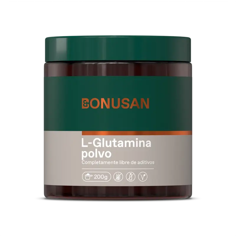 Bonusan L-Glutamine Powder, 200 grams