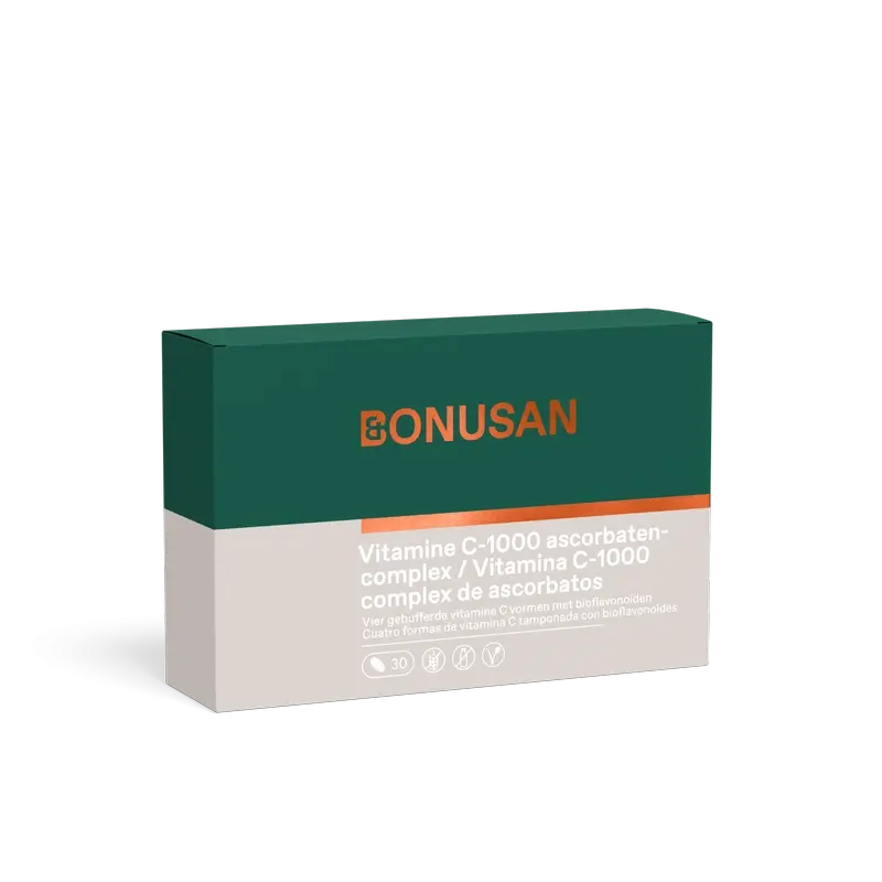 Bonusan Vitamine C-1000 Ascorbate Complex, 30 comprimés