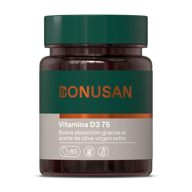 Bonusan Vitamin D3 Forte 75 , 60 pearls