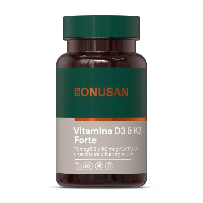 Bonusan Vitamin D3 & K2 Forte, 120 pearls