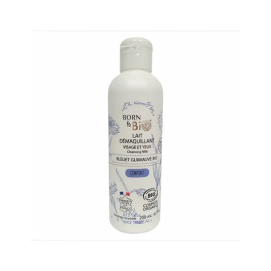 Born To Bio Cleansing Milk Rose & Blueberry Floral Water 200Ml. Bio