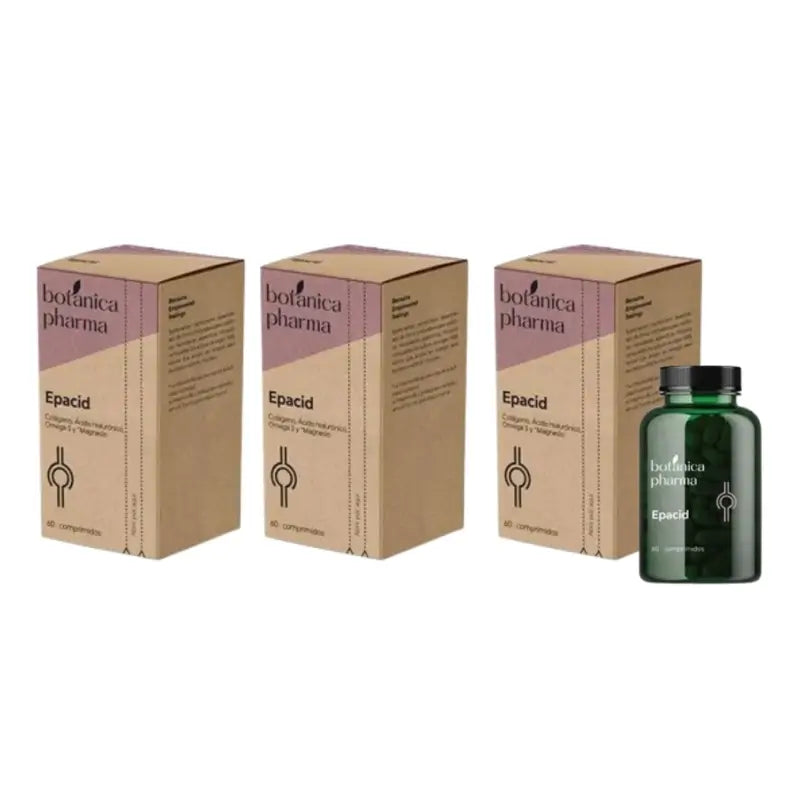 Botanicapharma Epacid Collagen Pack 3 x 60 Tablets