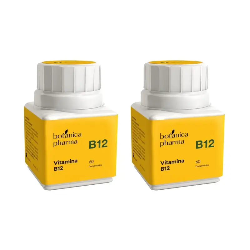Botánicapharma Vitamin B12, 2X60 Tablets 500 Mg
