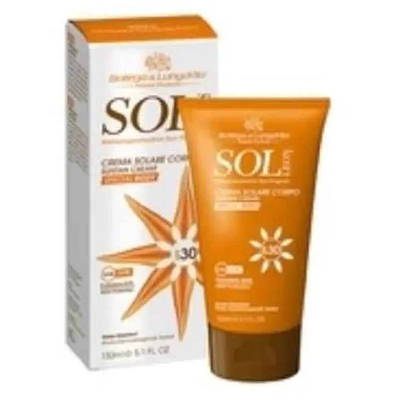 Bottega Di Lungavita Sol Leon Sun Cream Spf 30 High Protection 150Ml.