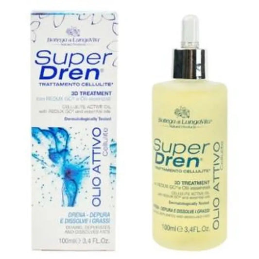 Bottega Di Lungavita Super Dren Active Oil 100Ml.
