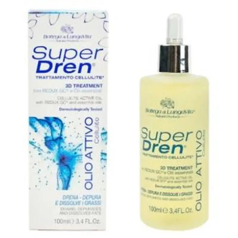 Bottega Di Lungavita Super Dren Active Oil 100Ml.