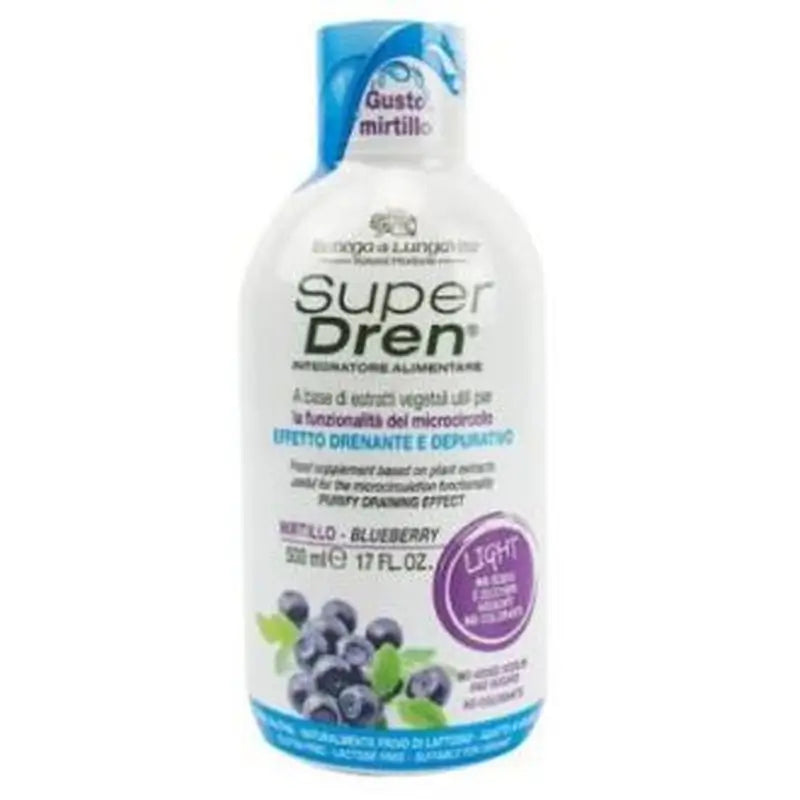 Bottega Di Lungavita Super Dren Depura Blueberries 500Ml.