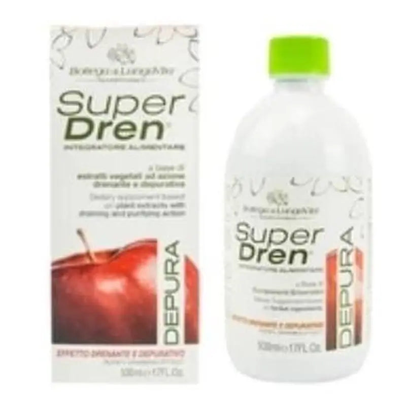 Bottega Di Lungavita Super Dren Depura Apple 500Ml.