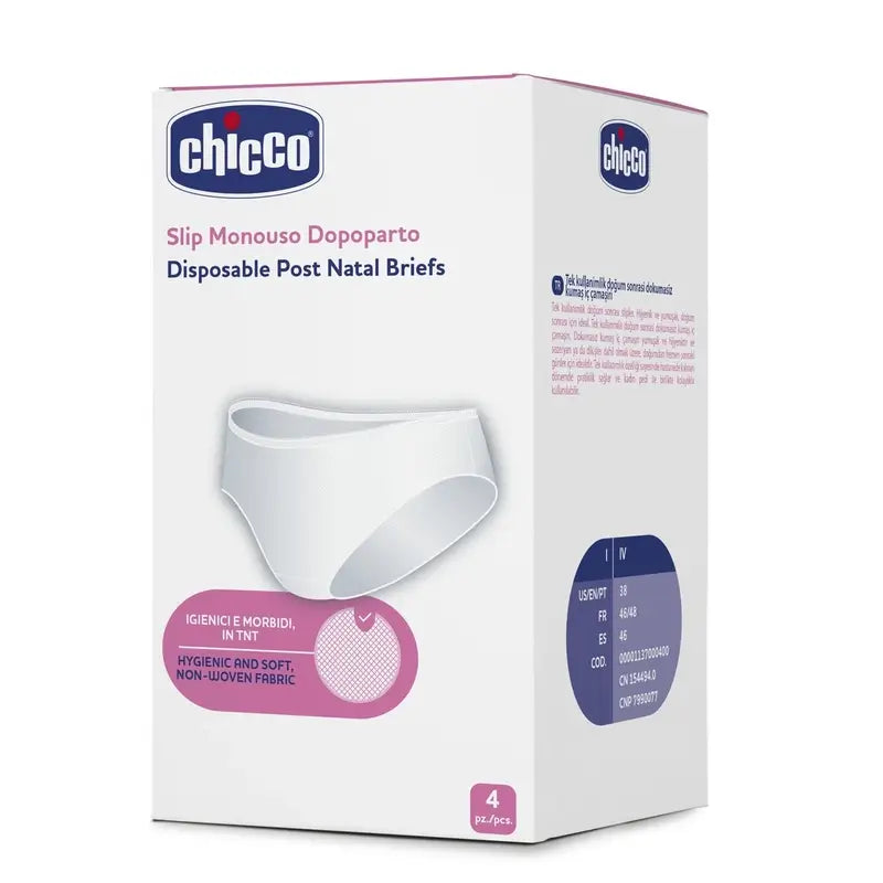 Chicco Disposable Postpartum Panty Liner Large Size 4 units