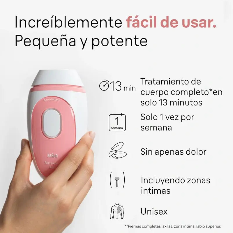 Épilateur Ipl Braun dernière génération Silk-Expert Mini Pl1000