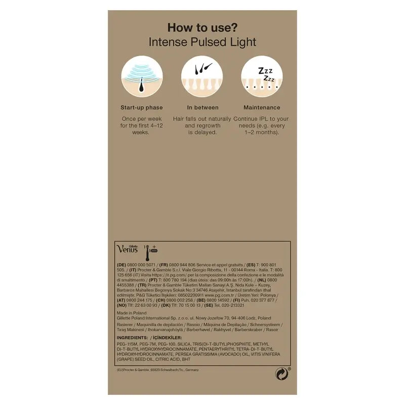 Braun Lumière pulsée Silk-expert Pro 5 PL5052 IPL