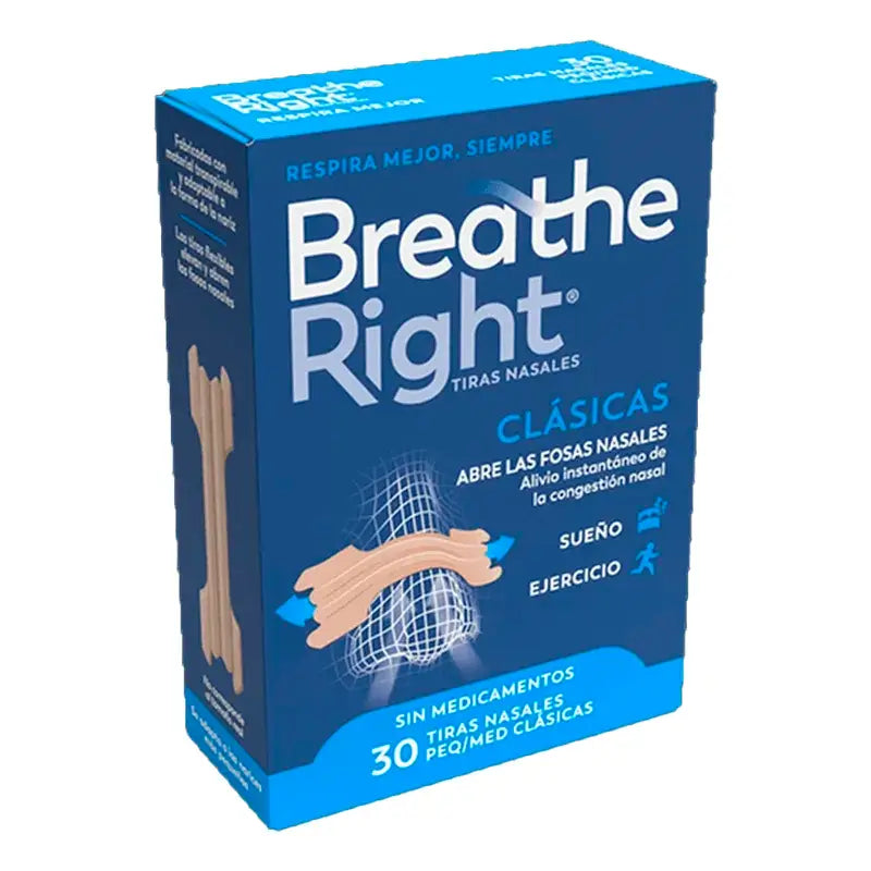 Breathe Right Nasal Strip Colour Small-Medium Size 30 units