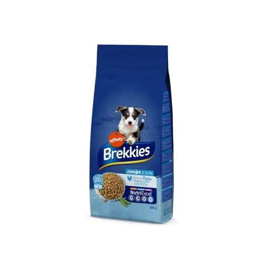 Brekkies Aliments pour chiens Bed Junior, 20 kg