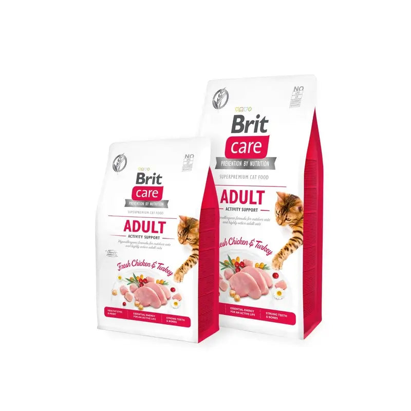 Brit Care Cat Grain Free Adult Activity Support 400 grammes