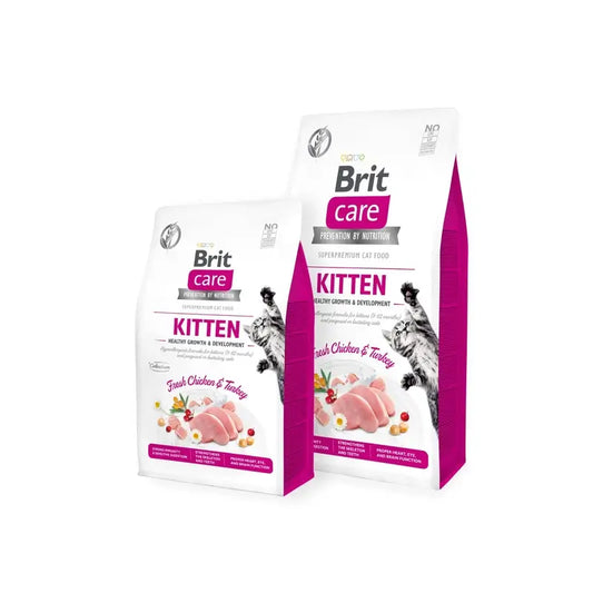 Brit Care Cat Grain Free Kitten Healthy Growth 400 grammes