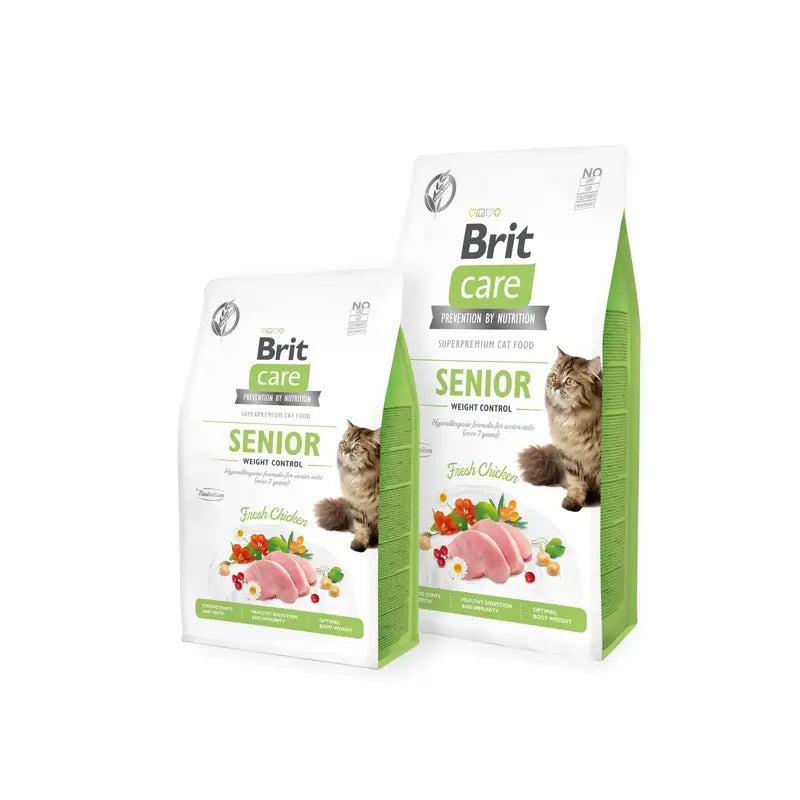 Brit Care Cat Grain Free Senior Weight Control 7 kilos