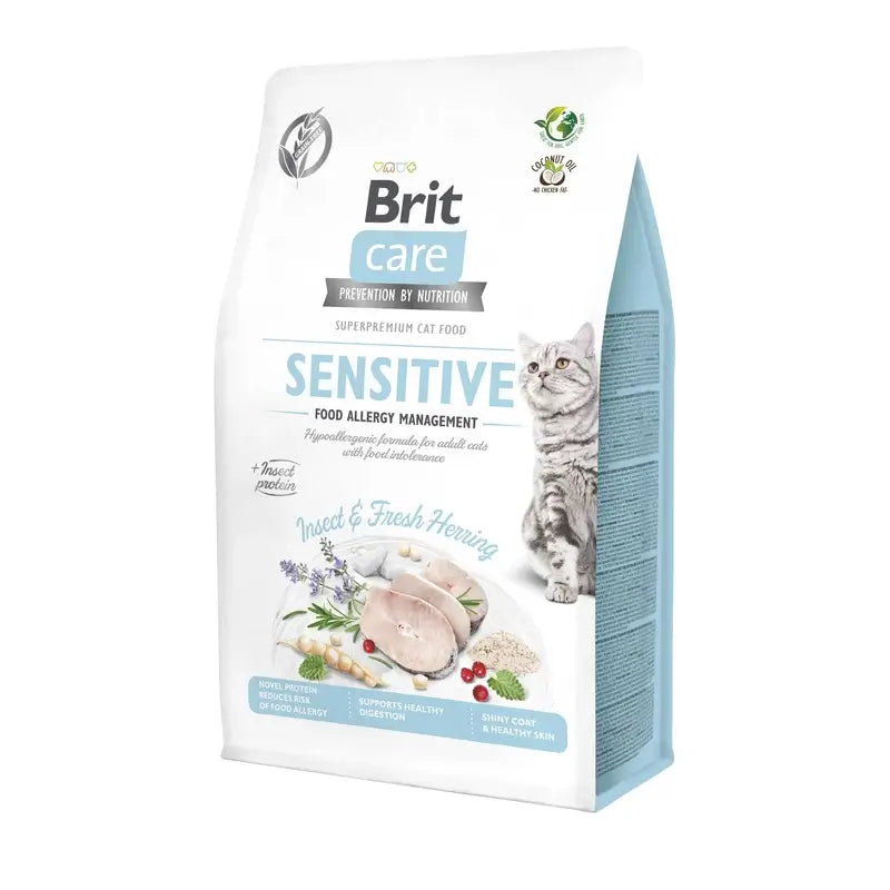Brit Care Cat Grain Free Sensitive Insect 400 grammes