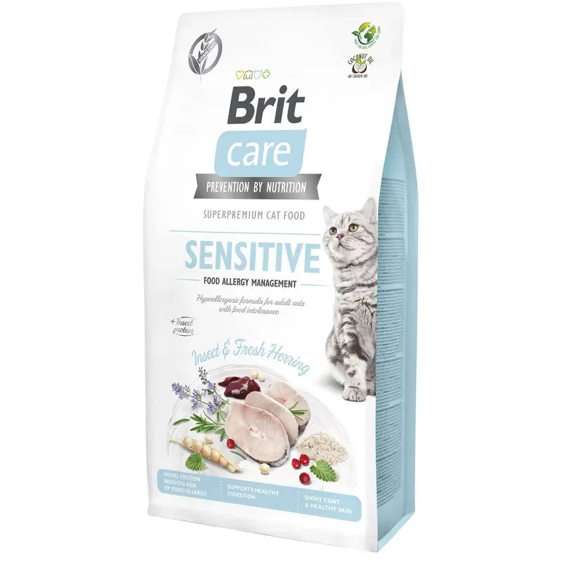 Brit Care Cat Grain Free Sensitive Insect 7 kilos