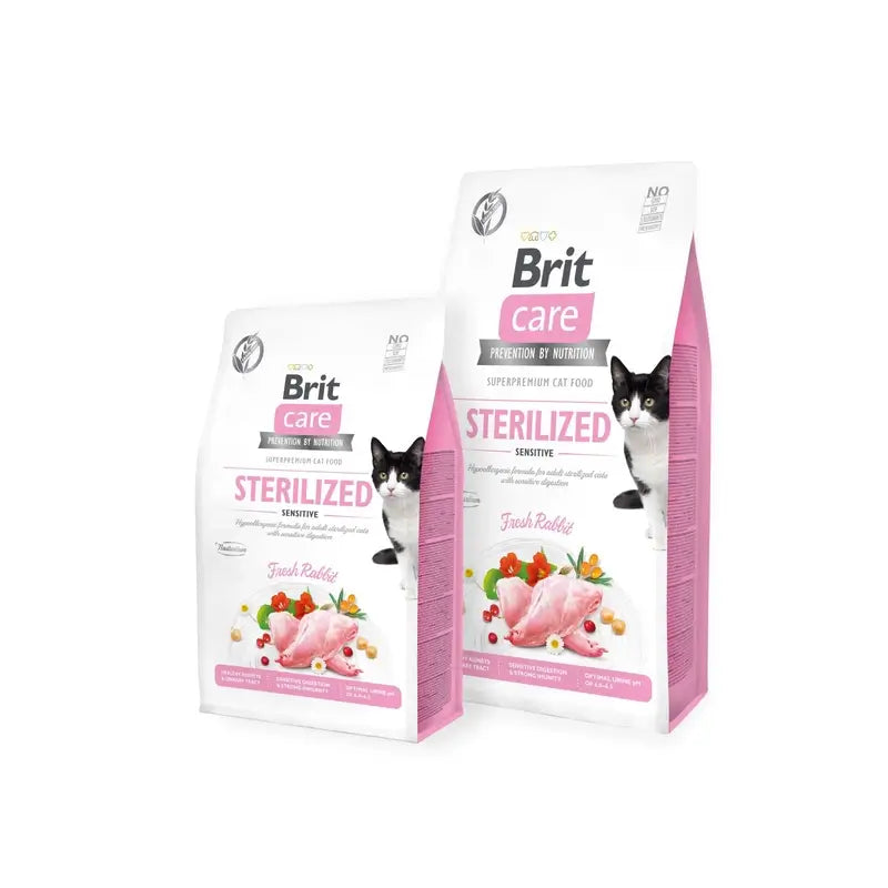 Brit Care Cat Grain Free Sterilized Sensitive 7 kilos