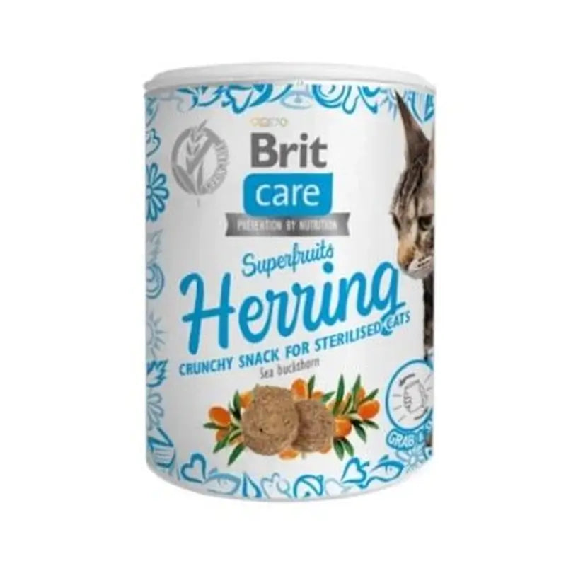 Brit Care Cat Snack SF Hareng 6 x 100 g