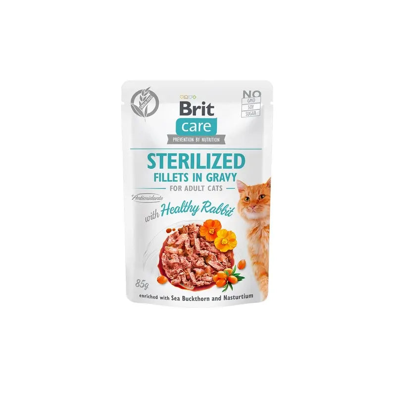 Brit Care Cat Steriliz Cone Pouch 24 x 85 grammes
