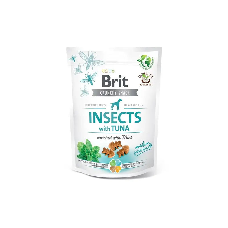 Brit Care Dog Crunchy Insect au thon, 6 x 200 grammes
