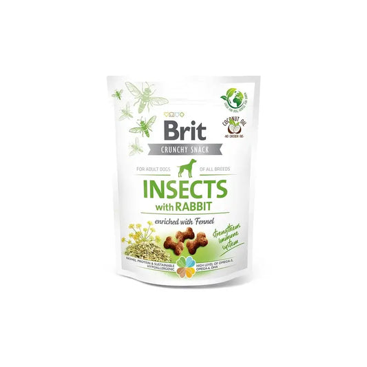 Brit Care Dog Crunchy Insect Lapin 6 x 200 grammes