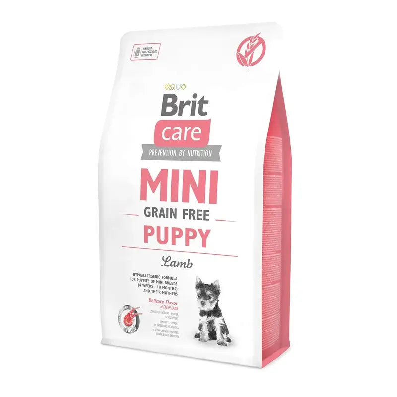 Brit Care Dog Mini Grain Free Puppy Agneau 2 kilos
