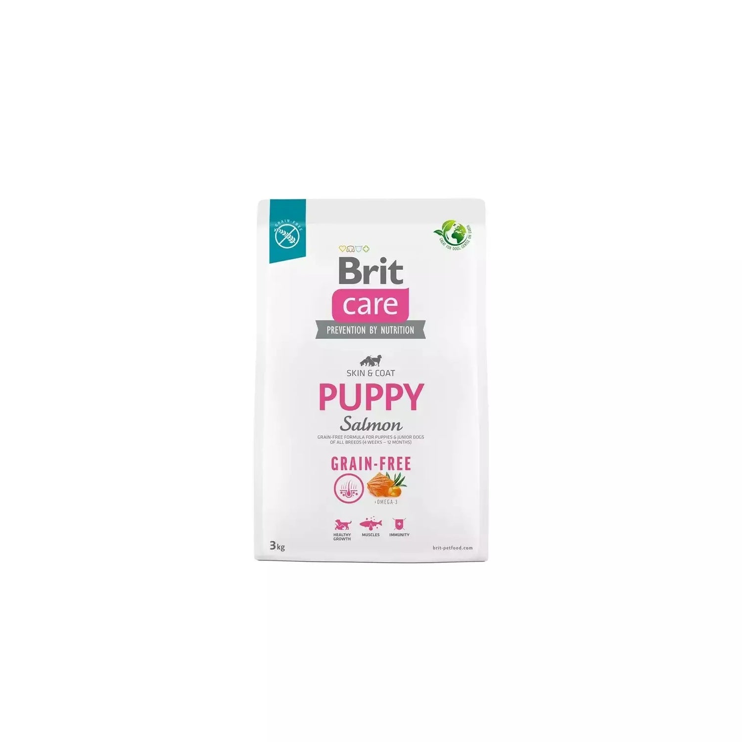 Brit Care Dog Puppy Grain Free Salmon 3Kg for Dogs