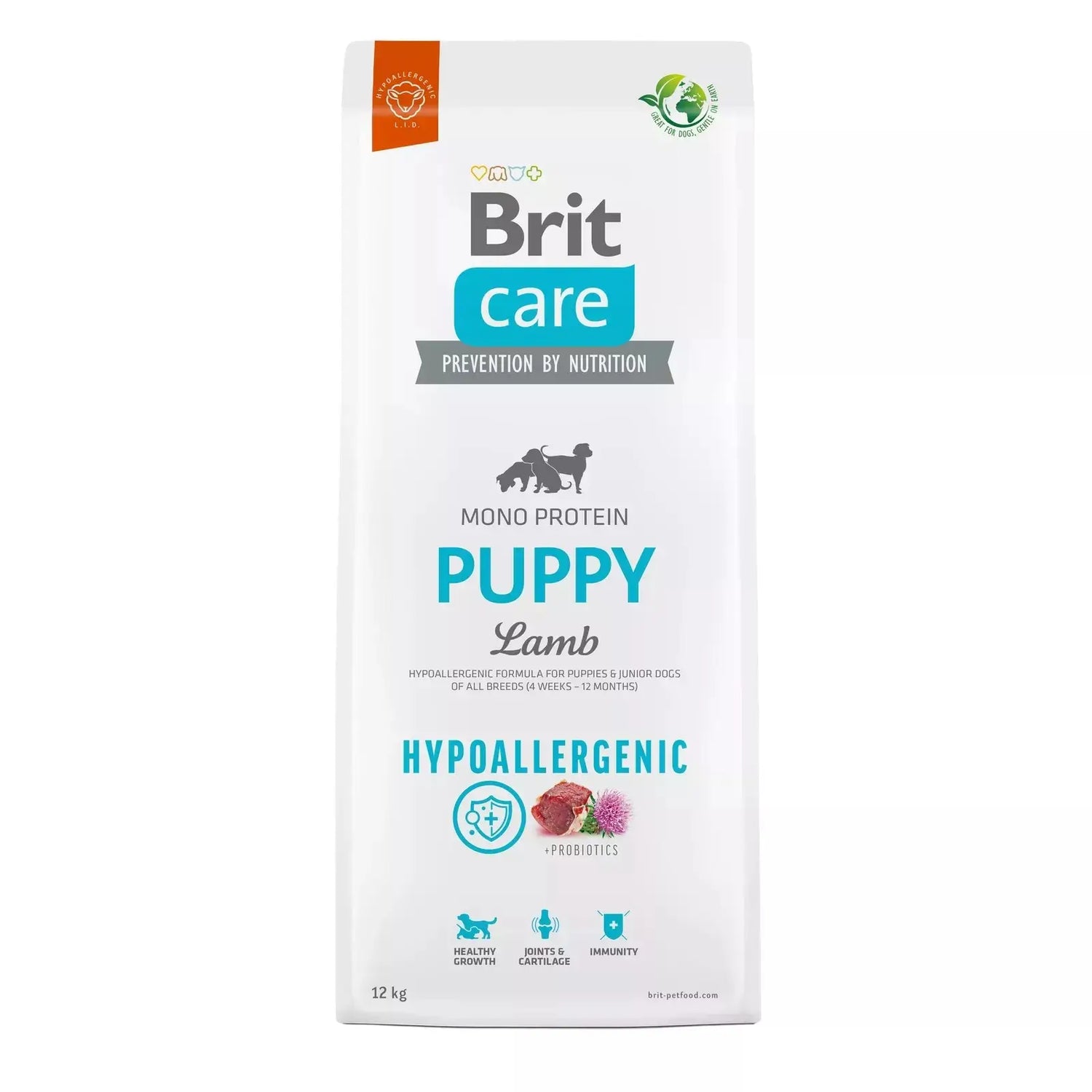 Brit Care Dog Puppy Hypoallergenic 12Kg pour chiens