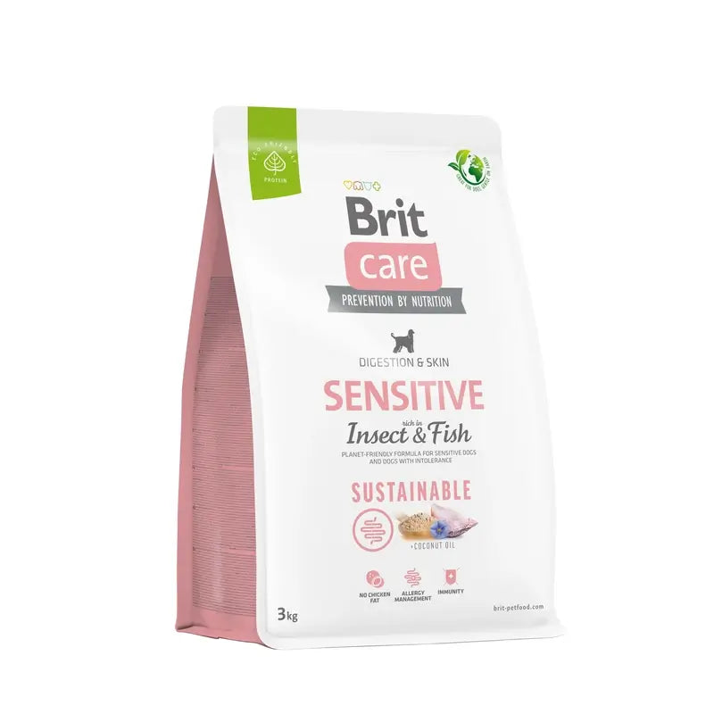 Brit Care Dog Sustainable Sensitive au poisson, 3 kg